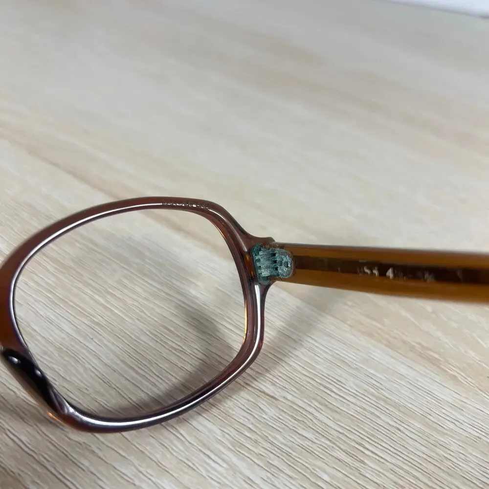 Romco 4 1/2 - 5 3/4 RO 50-22 Eyeglasses READ DESC FRAMES ONLY Brown